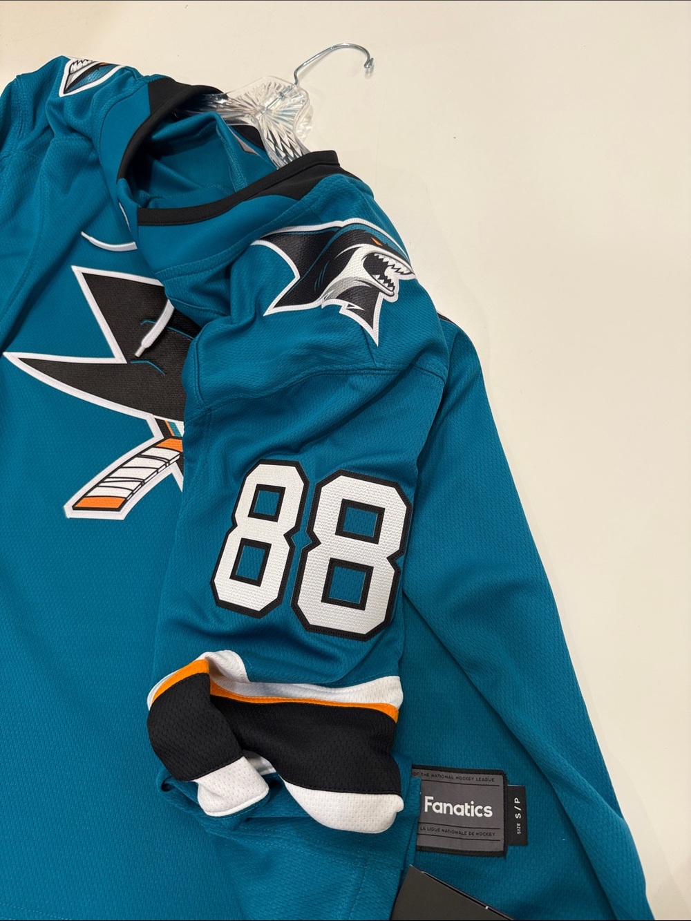 NWT Fanatics San Jose Sharks Player Jersey BRENT BURNS - Picture 6 of 13